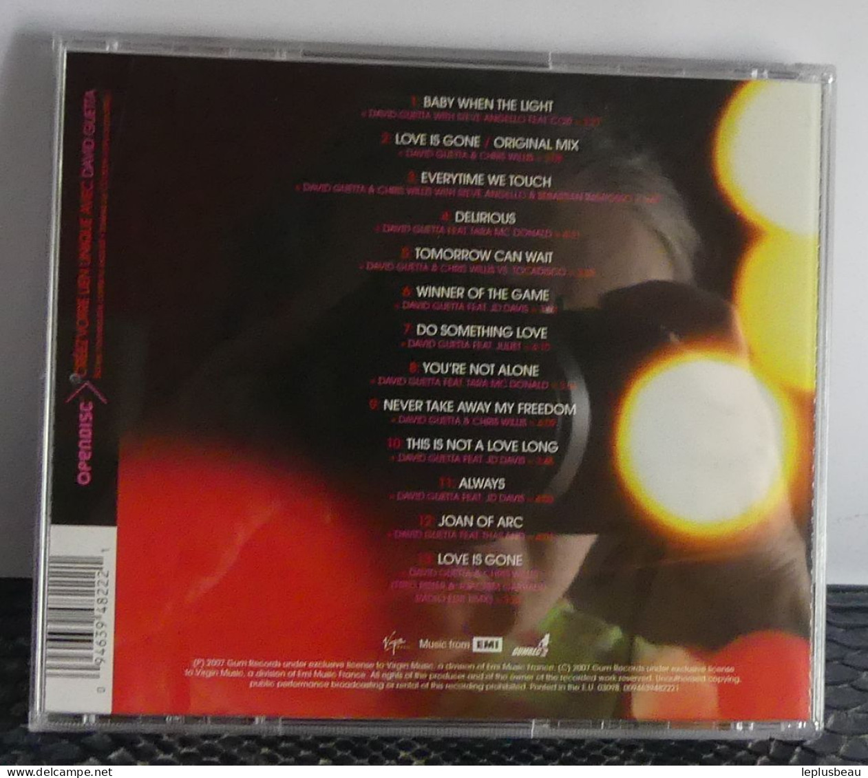 CD David Guetta - Dance, Techno & House