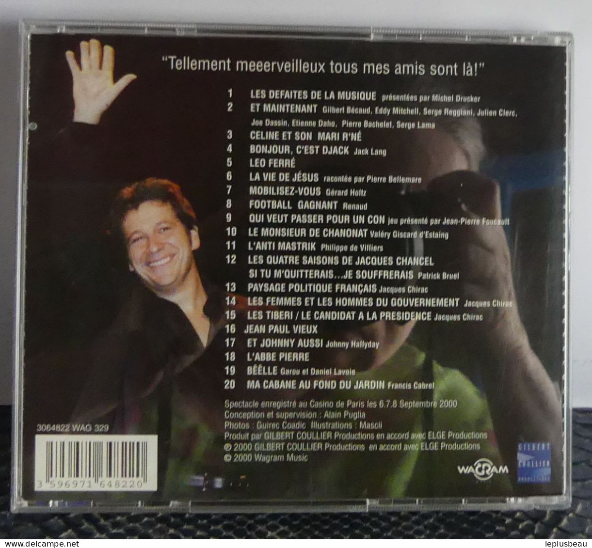 CD Laurent Gerra - Humour, Cabaret