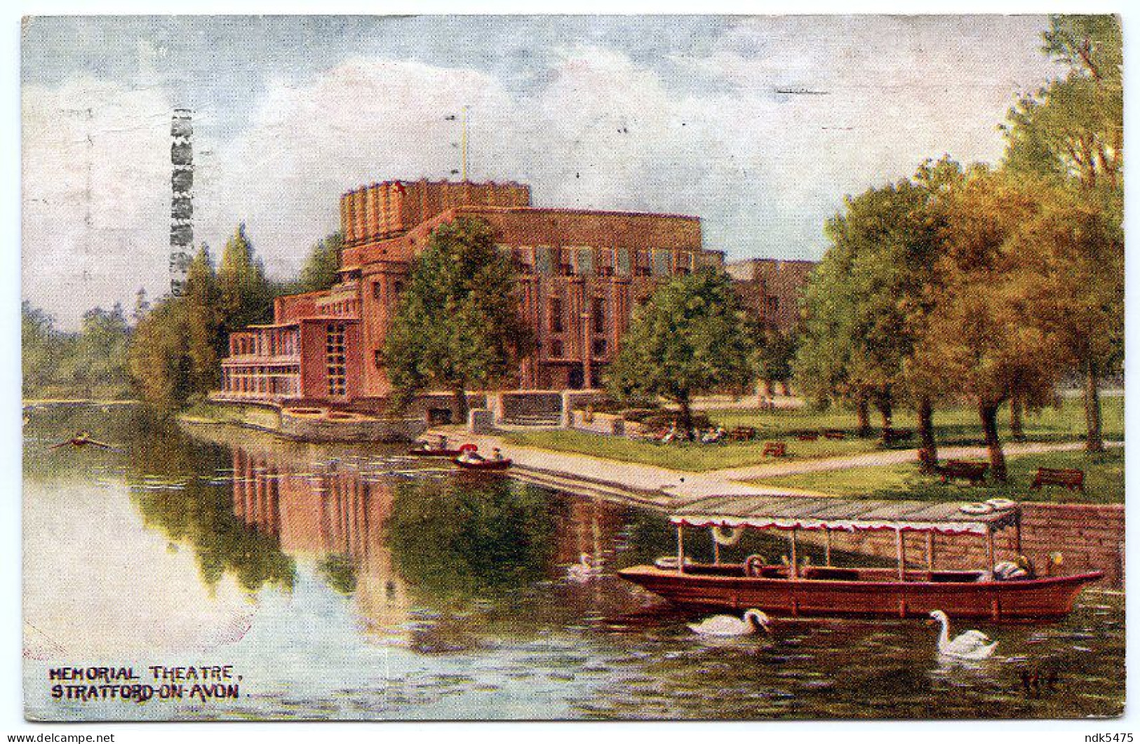 STRATFORD UPON AVON : MEMORIAL THEATRE / PARIS, RUE CREVAUX?? (CORNEILLE) - Stratford Upon Avon