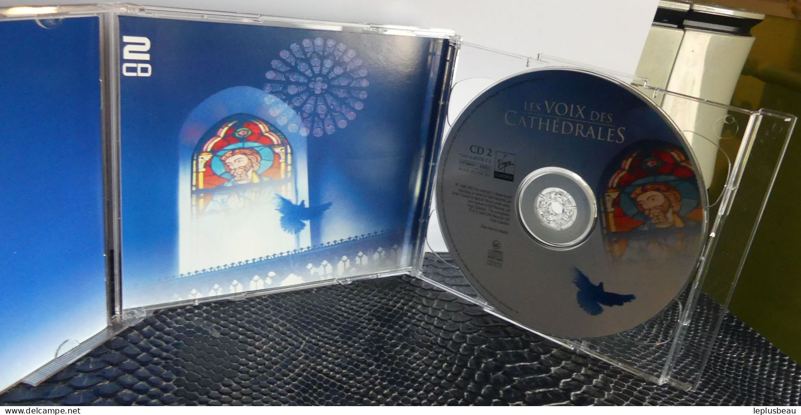 2 CD Les Voix Des Cathédrales - Chants Gospels Et Religieux