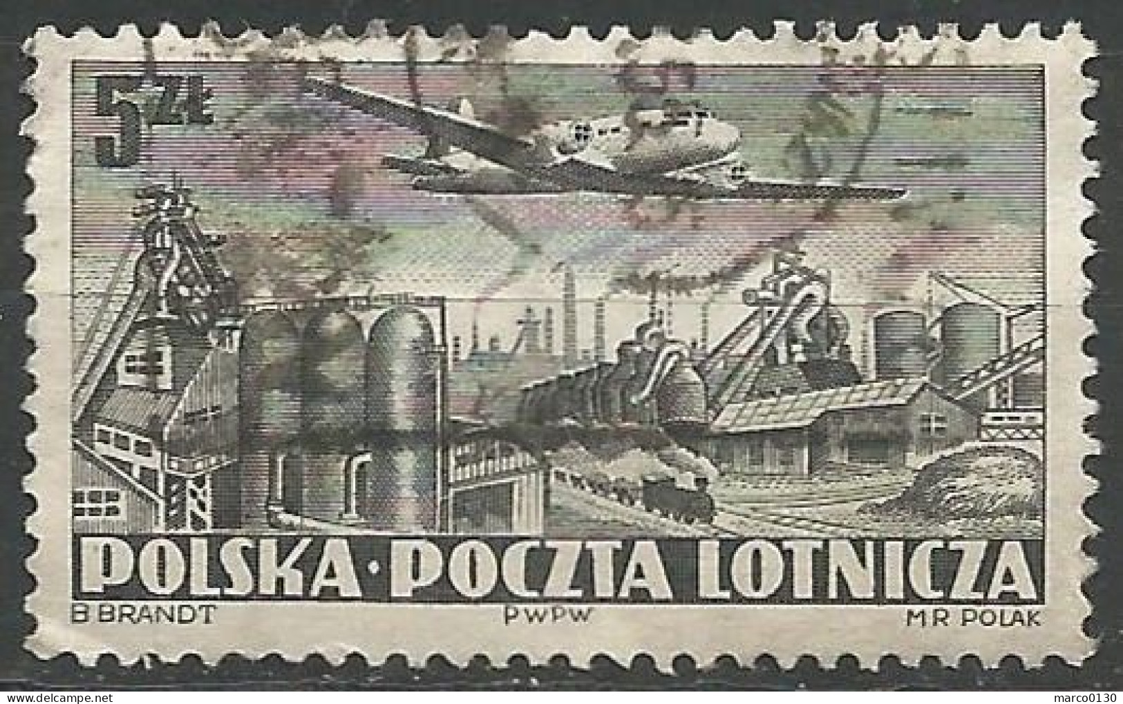 POLOGNE / POSTE AERIENE N° 31 OBLITERE - Oblitérés