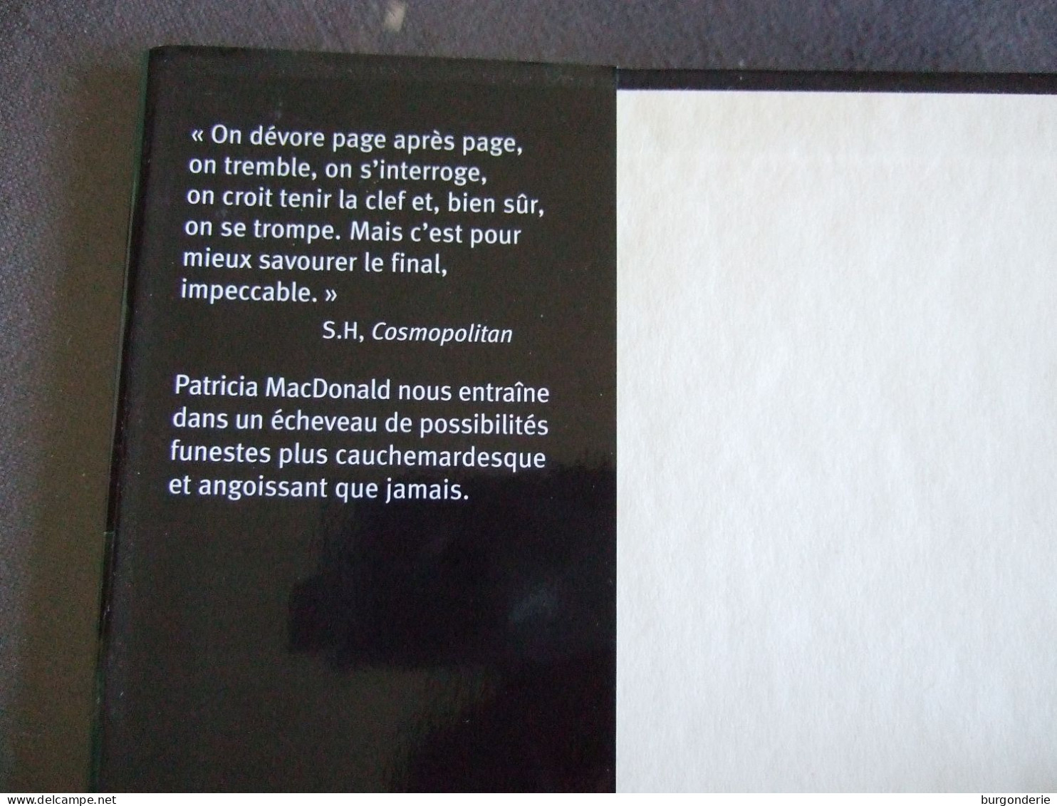 J'AI EPOUSE UN INCONNU / PATRICIA MACDONALD / 2007 - Novelas Negras