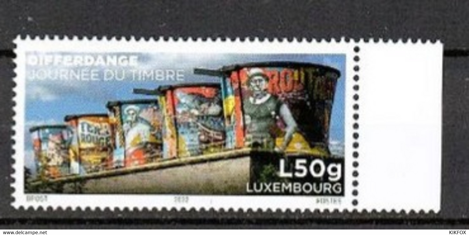 LUXEMBOURG,LUXEMBURG,2022, MI 2316, VILLE DE DIFFERDANGE , Journée Du Timbre , POSTFRISCH, NEUF - Ongebruikt