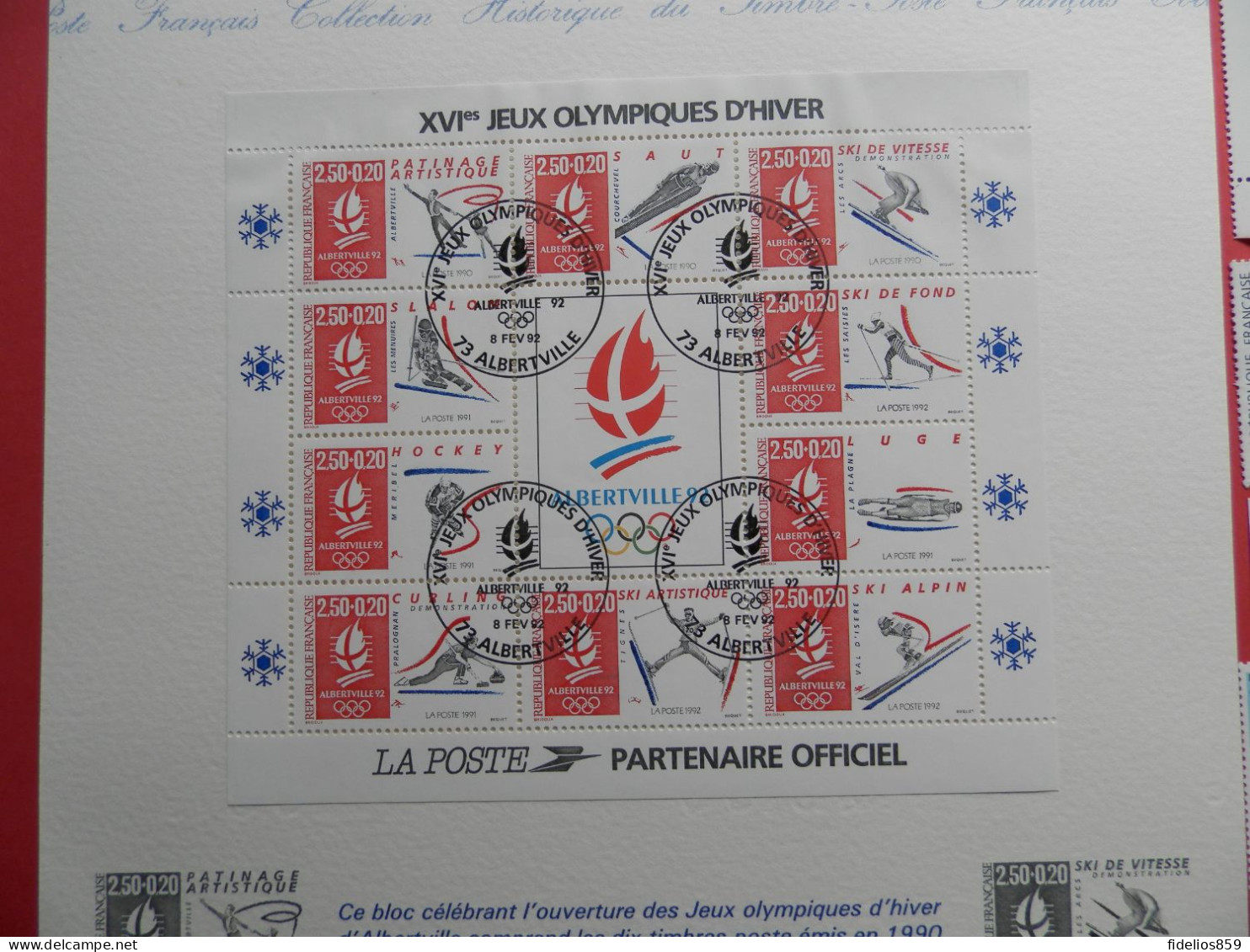 FRANCE OBLITERES : ANNEE COMPLETE 1992 SOIT 42 TIMBRES POSTE DIFFERENTS + LE BF 14. QUALITE LUXE - 1990-1999