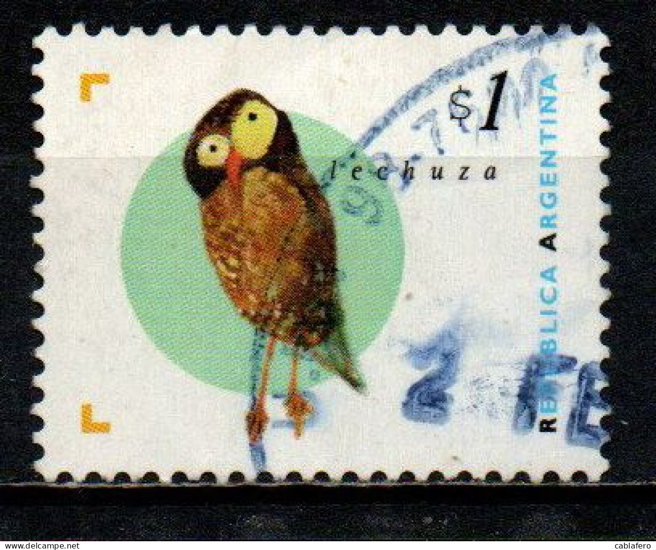 ARGENTINA - 1995 - FAUNA - USATO - Gebruikt