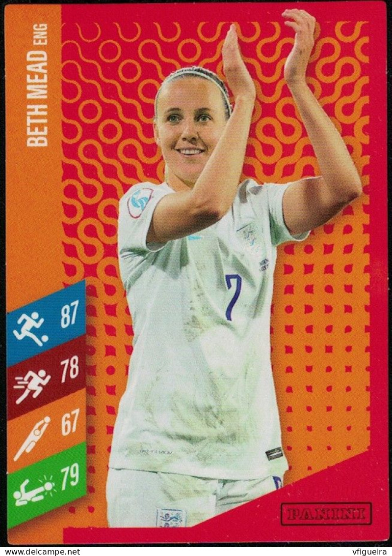 Panini Coupe Monde Féminine FIFA 2023 Bethany Beth Mead Angleterre - Duitse Uitgave