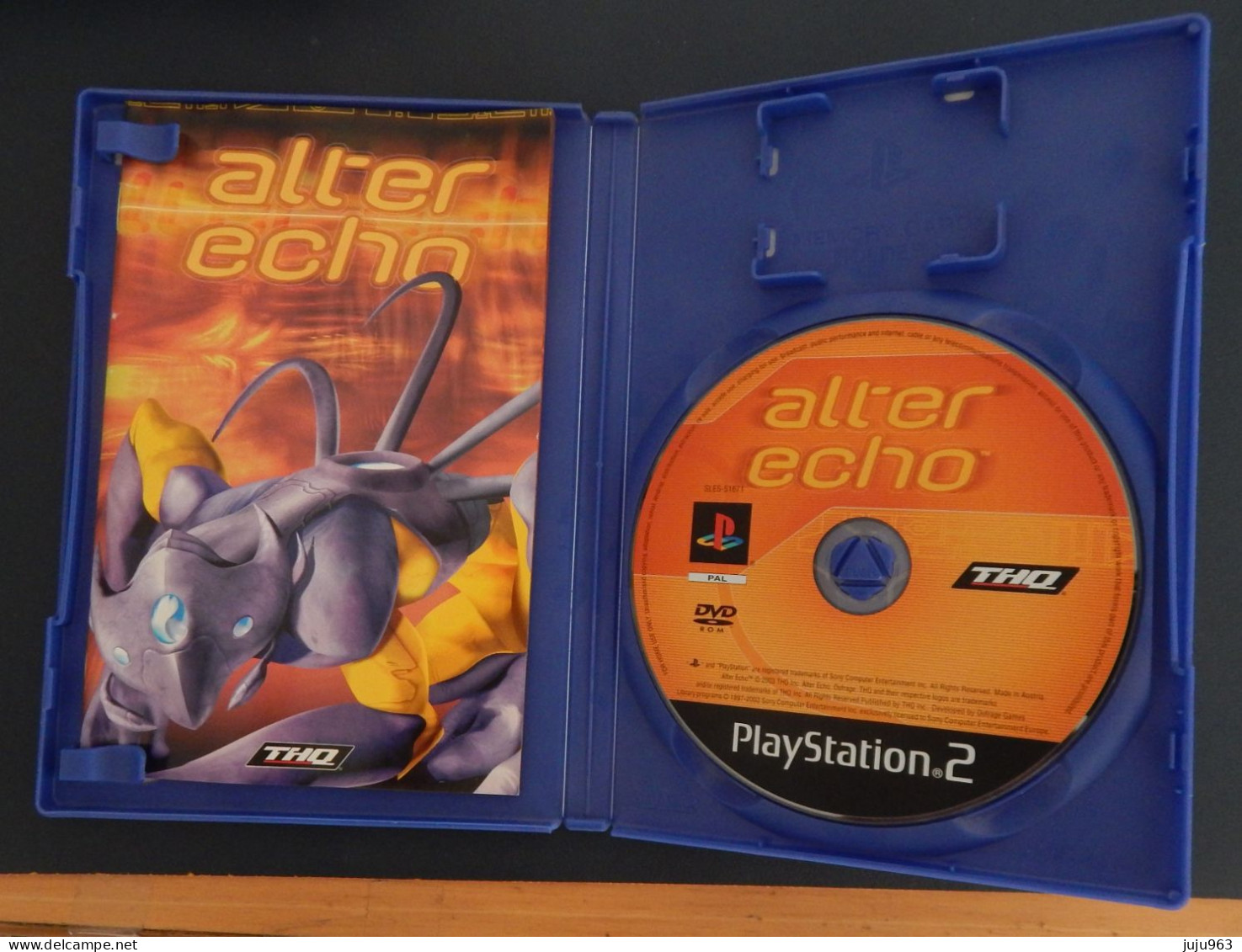 SONY PLAYSTATION 2 "ALTER ECHO" VOIR 2 SCANS OCCASION - Playstation 2