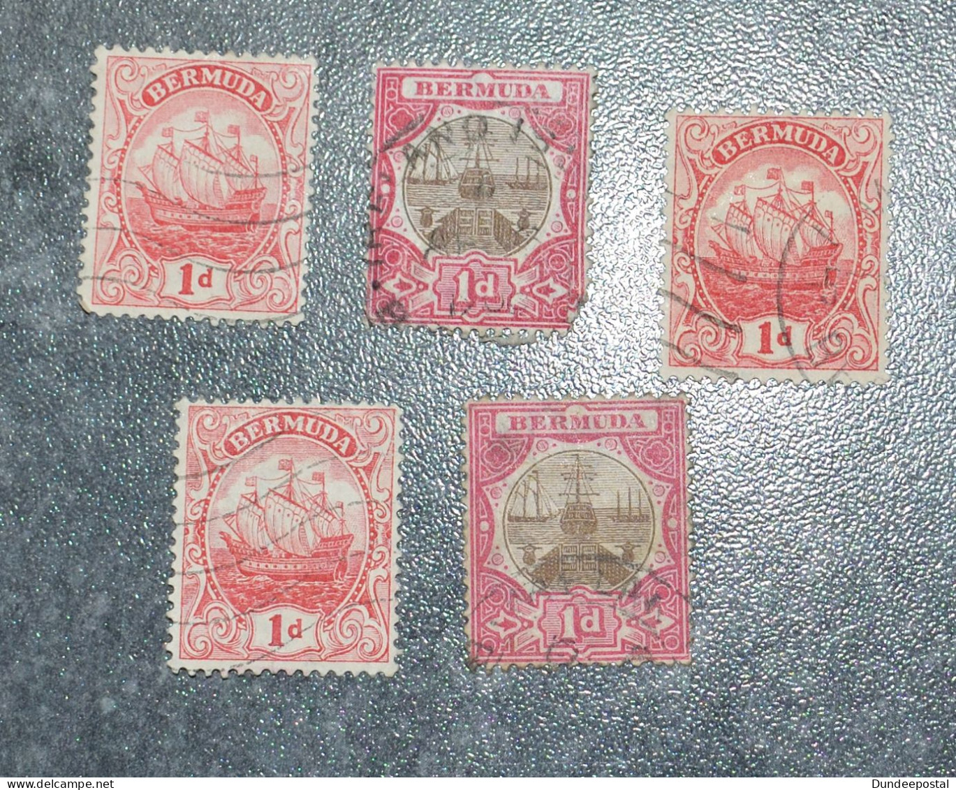 BERMUDA  STAMPS Coms 1902 -10  ~~L@@K~~ - Bermuda