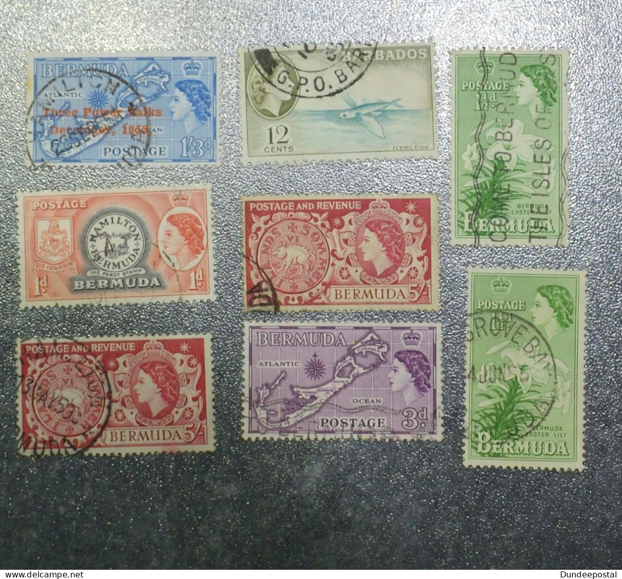 BERMUDA  STAMPS Coms 1953  ~~L@@K~~ - Bermuda