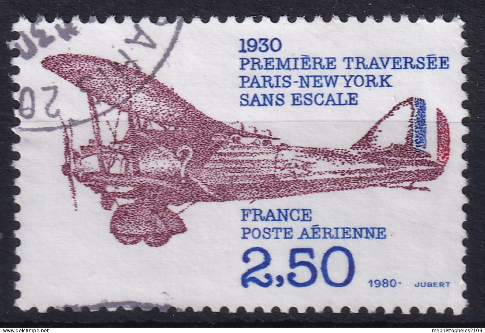 FRANCE 1980 - Canceled - YT 53 - Poste Aérienne - 1960-.... Oblitérés