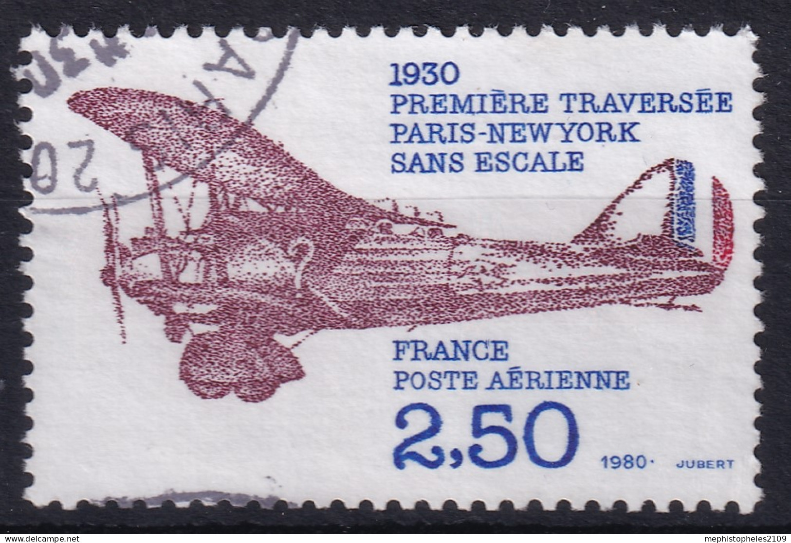 FRANCE 1980 - Canceled - YT 53 - Poste Aérienne - 1960-.... Matasellados