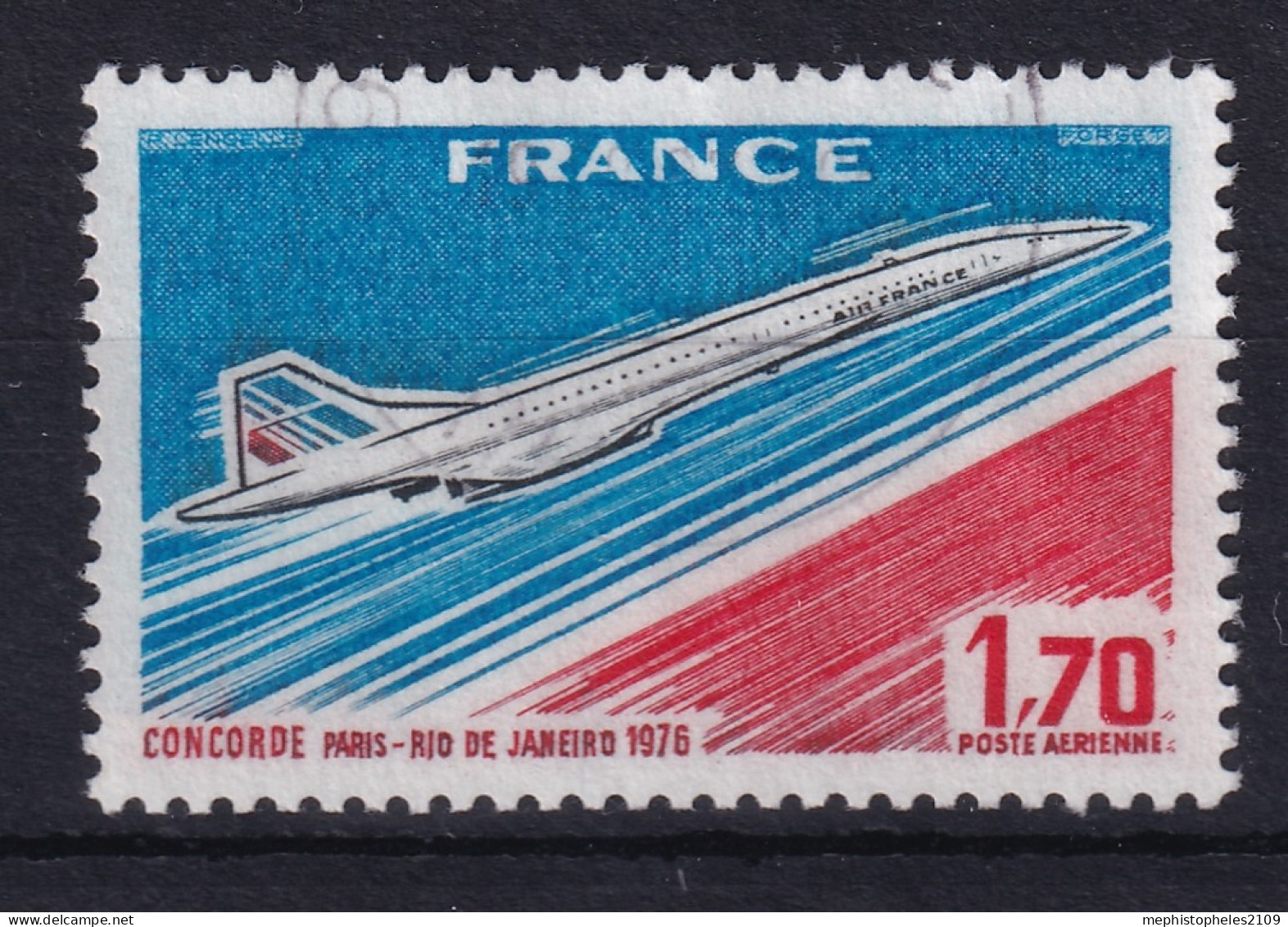 FRANCE 1976 - Canceled - YT 49 - Poste Aérienne - 1960-.... Oblitérés