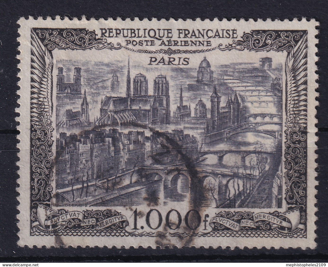 FRANCE 1950 - Canceled - YT 29 - Poste Aérienne - 1927-1959 Afgestempeld