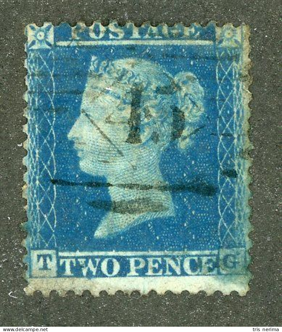 662 GBX GB 1855 Scott #17 Used (Lower Bids 20% Off) - Usati