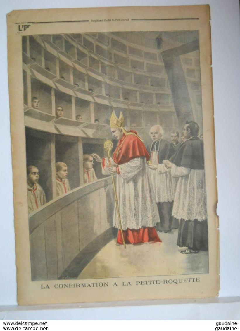 LE PETIT JOURNAL N°311 - 1 NOVEMBRE 1896 - REBELLION DE CONSCRITS ALSACIENS LORRAINS-CONFIRMATION A LA PETITE ROQUETTE - 1850 - 1899