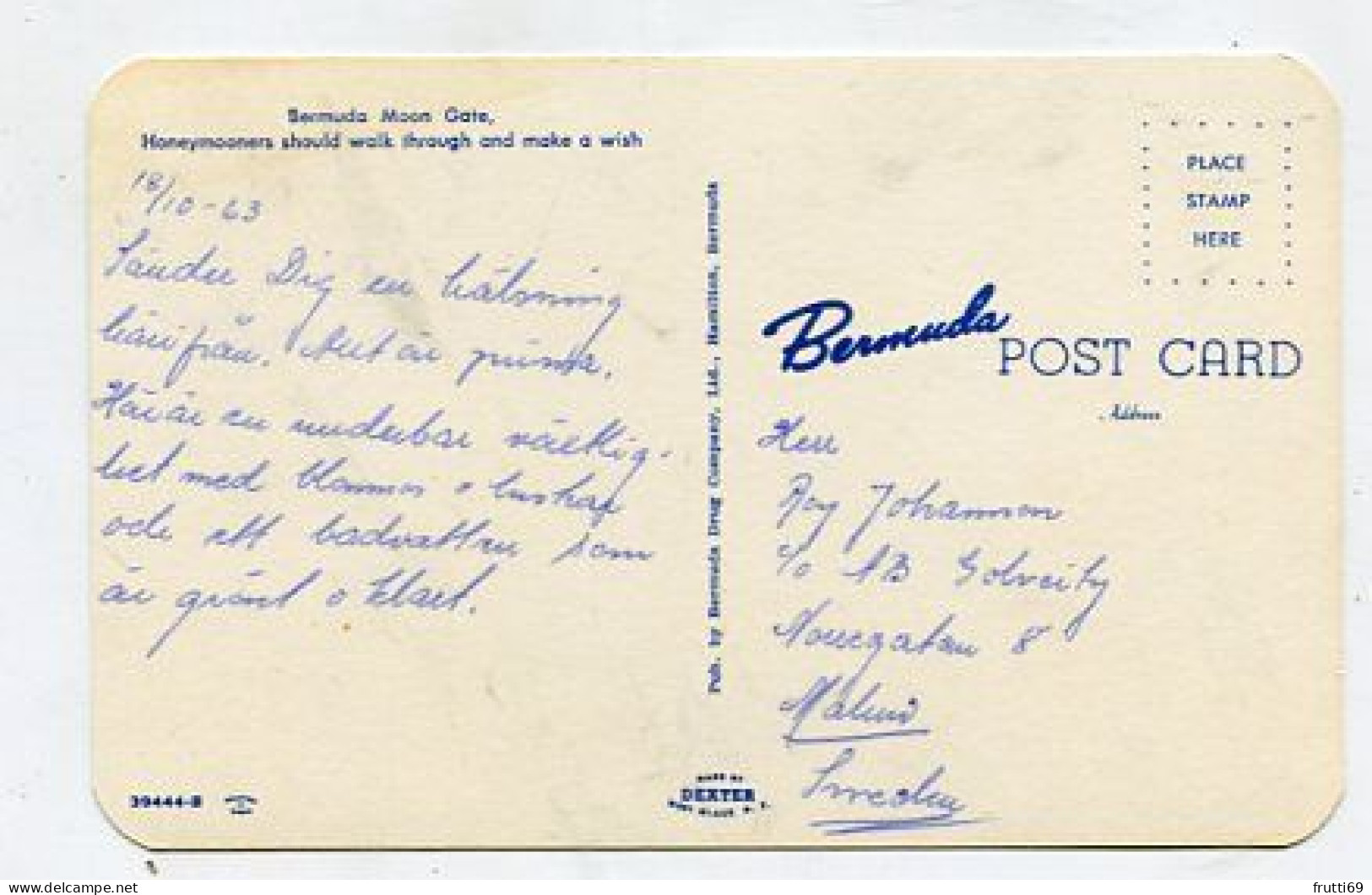 AK 155231 BERMUDA - Moon Gate - Bermuda