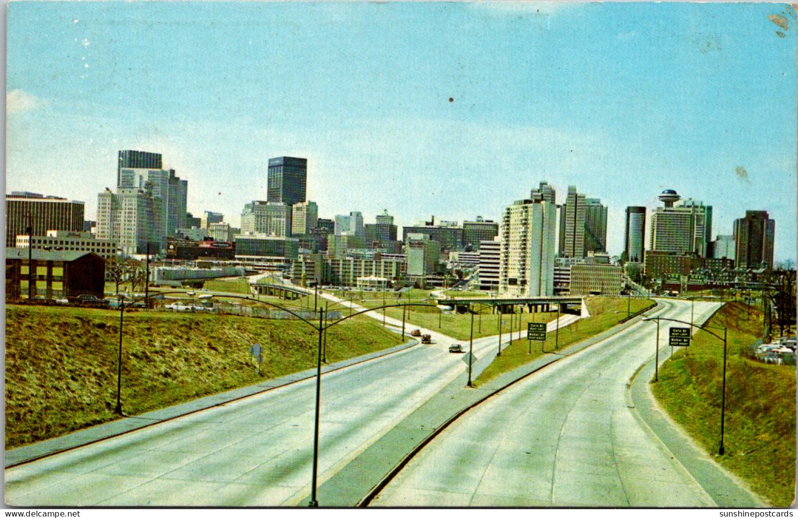 Georgia Atlanta Skyline 1970 - Atlanta