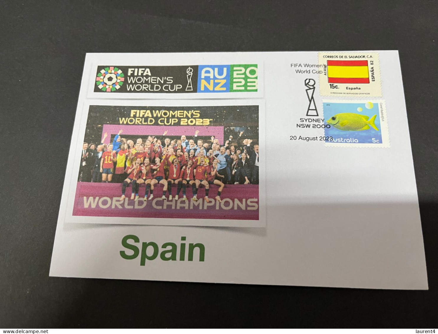 21-8-2023 (2 T 65) FIFA Women's Football World Cup - 2023 World Champion - España / Spain / Espagne / - Sonstige & Ohne Zuordnung