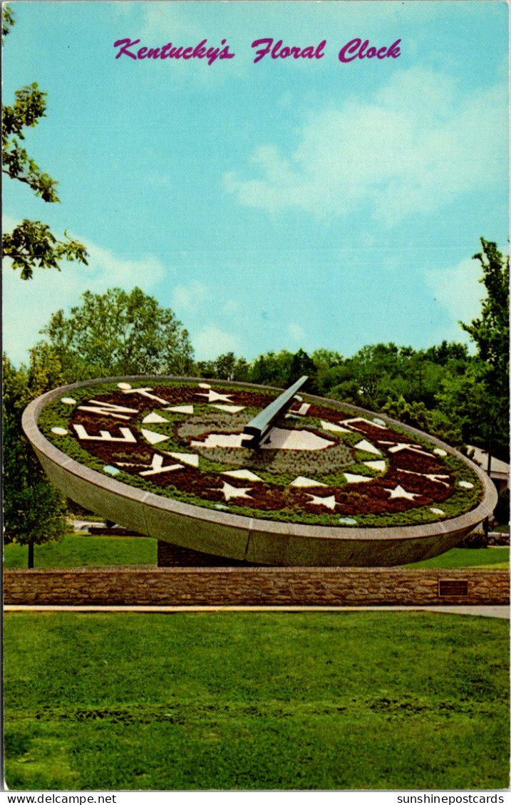 Kentucky Frankfort Kentucky's Floral Clock - Frankfort