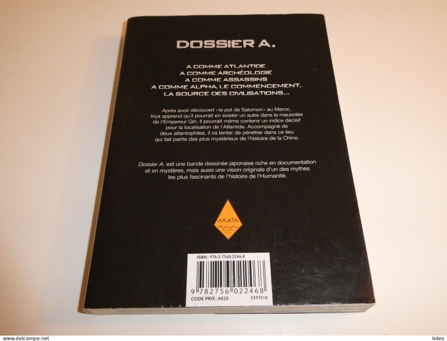 DOSSIER A. TOME 13 / BE - Mangas [french Edition]