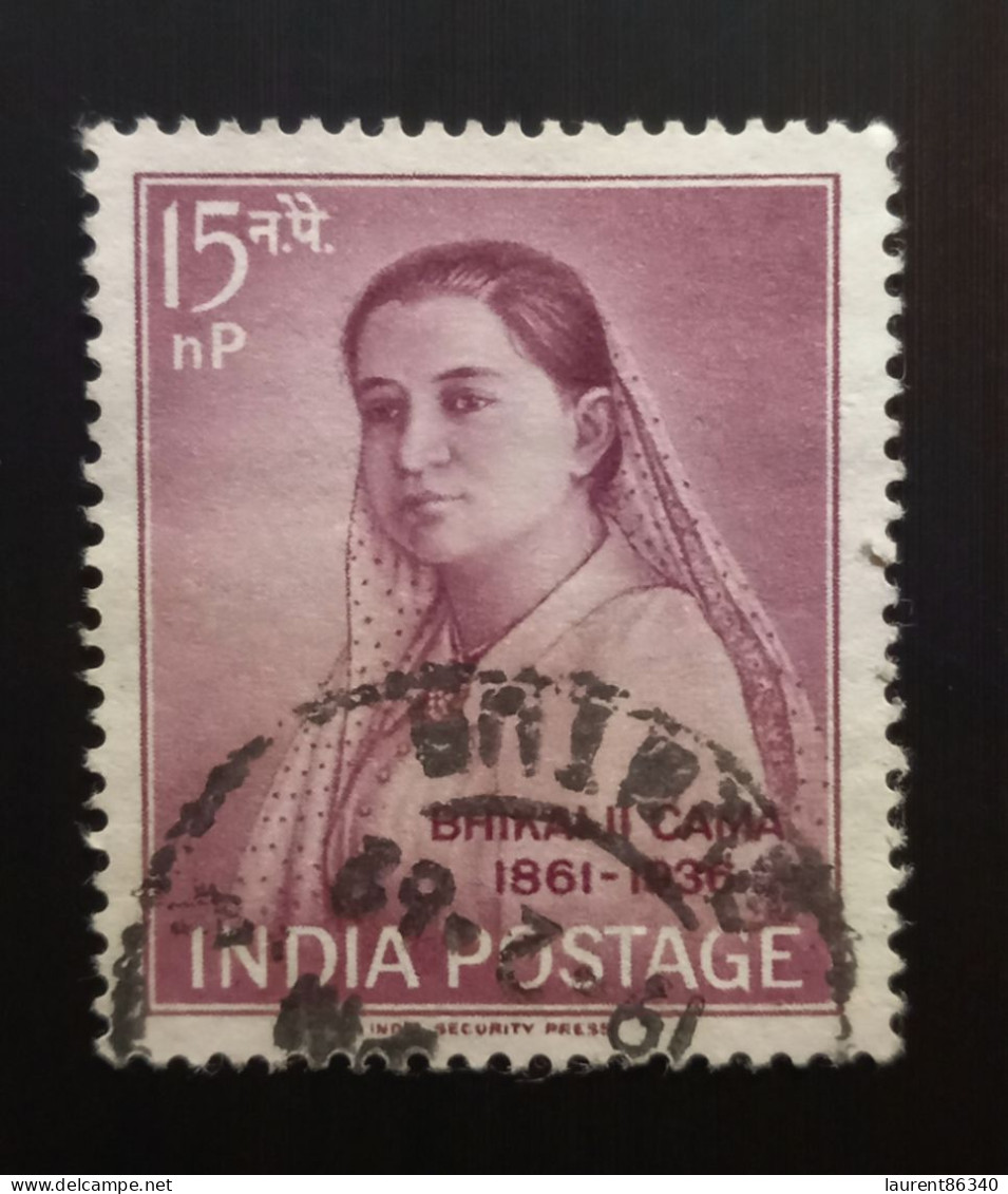 INDE 1962 The 100th Anniversary Of The Birth Of Bhikaiji Cama, Patriot  15NP Used - Used Stamps