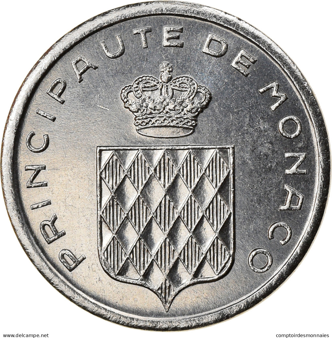 Monnaie, Monaco, Rainier III, Centime, 1978, SUP, Stainless Steel, Gadoury:MC - 1960-2001 Nouveaux Francs