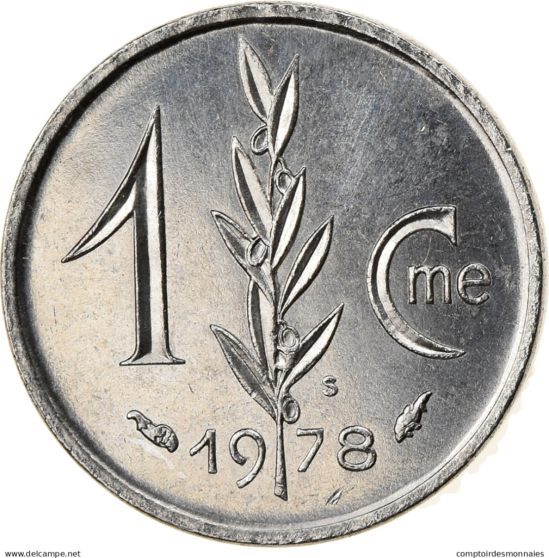 Monnaie, Monaco, Rainier III, Centime, 1978, SUP, Stainless Steel, Gadoury:MC - 1960-2001 Nouveaux Francs