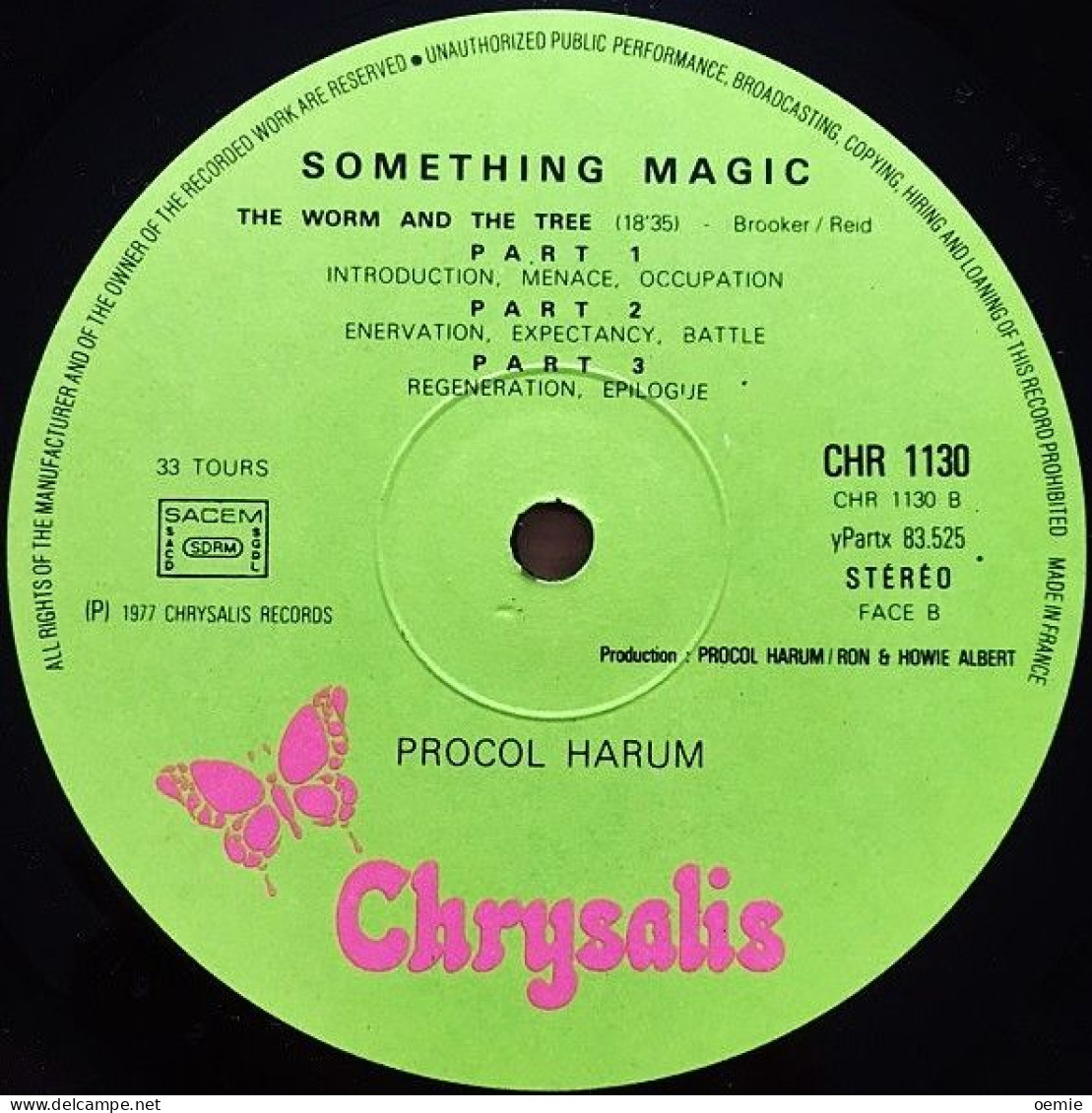 PROCOL  HARUM  °  SOMETHING  MAGIC  ( 1977 ) - Other - English Music