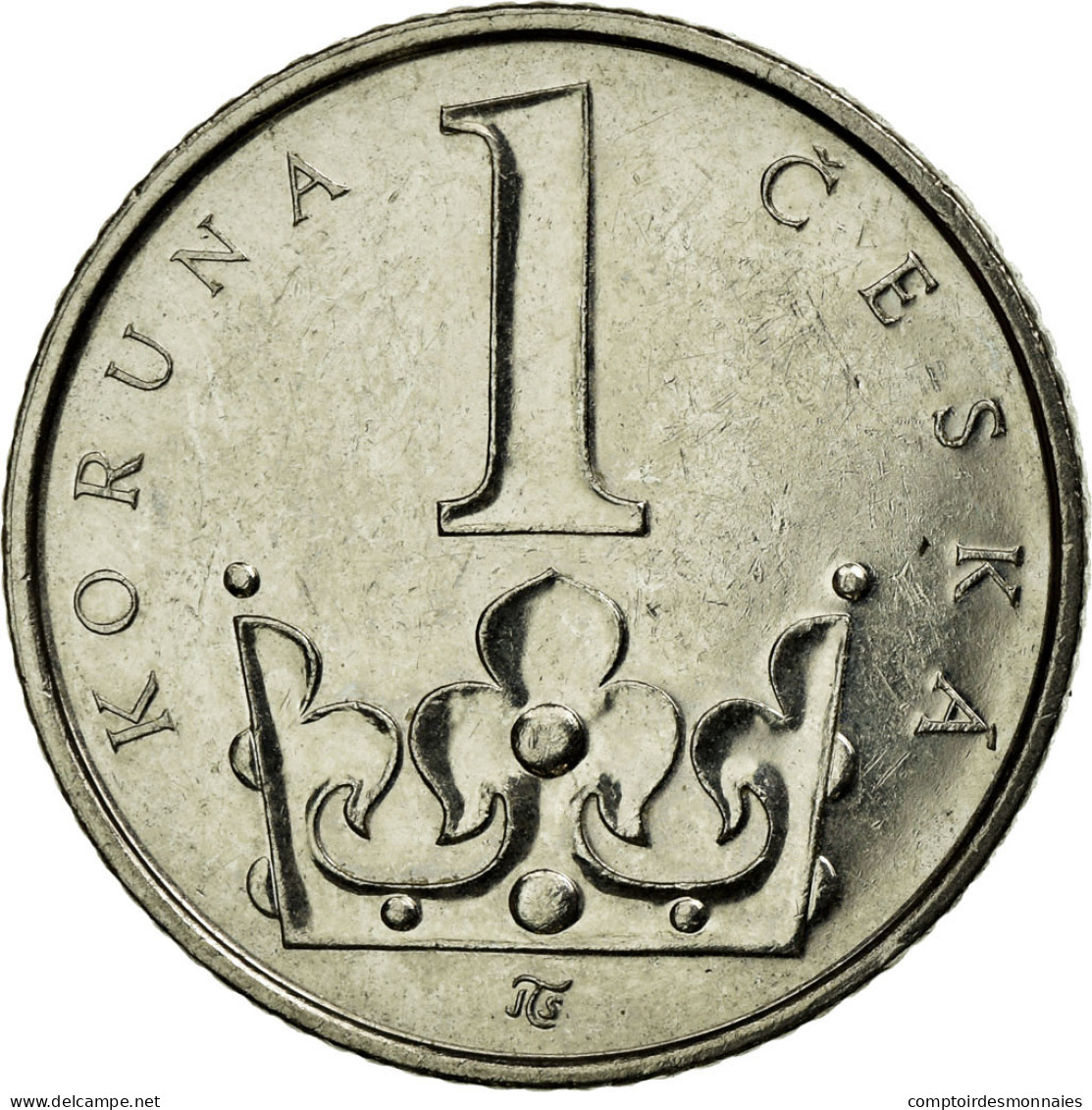 Monnaie, République Tchèque, Koruna, 2006, TTB, Nickel Plated Steel, KM:7 - Tchéquie