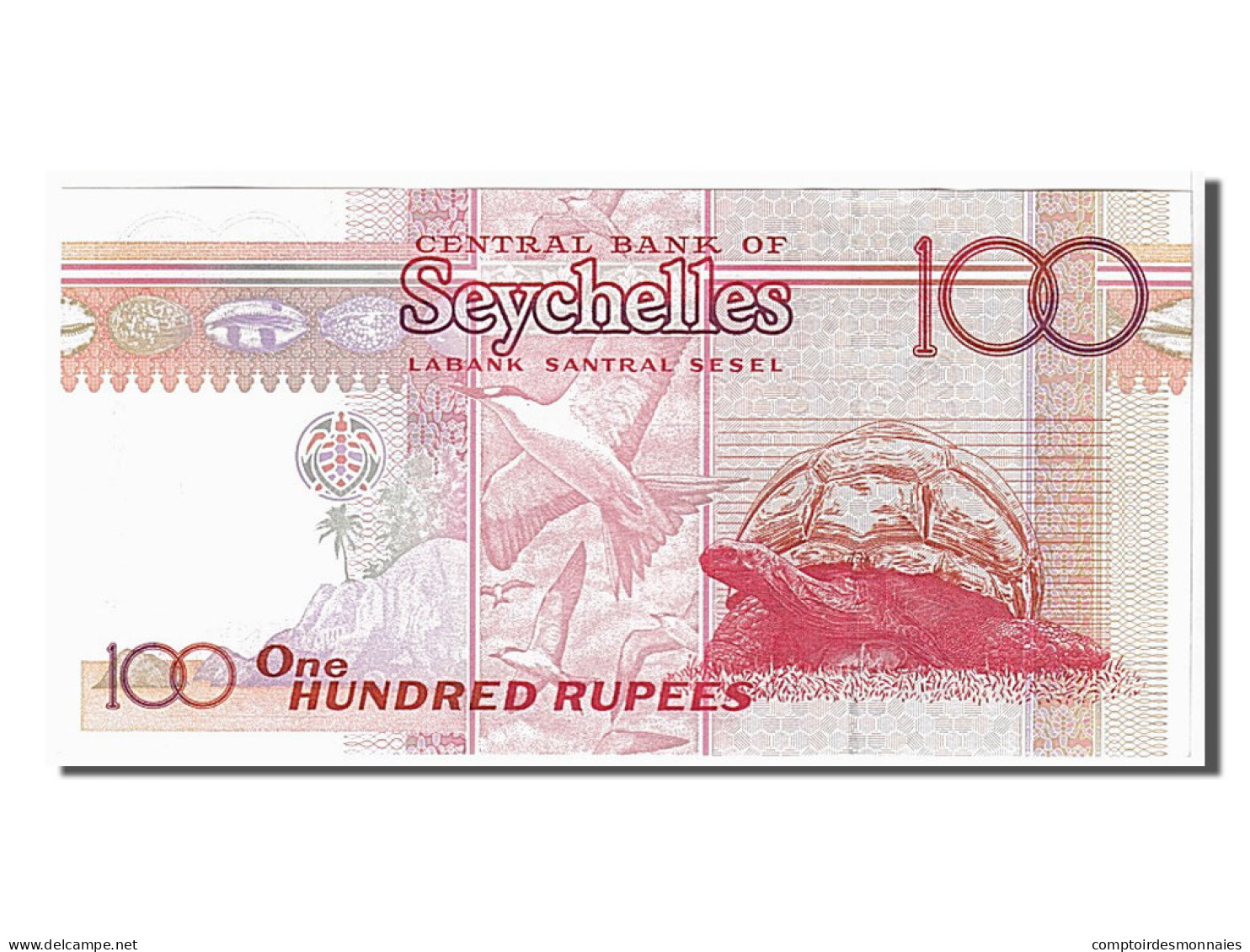 Billet, Seychelles, 100 Rupees, 2001, KM:40, NEUF - Seychelles