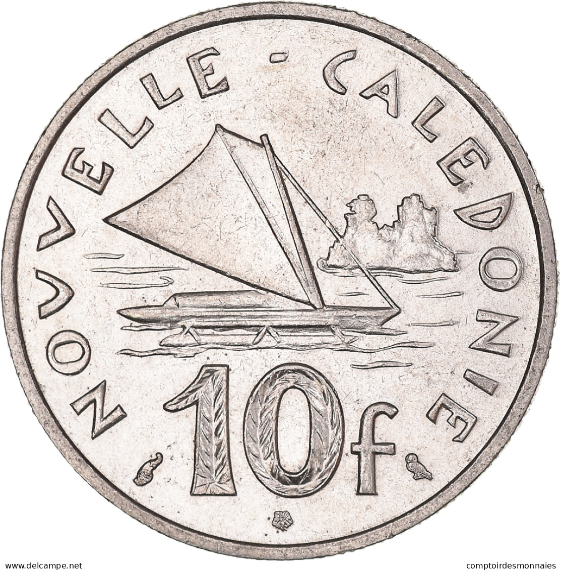 Monnaie, Nouvelle-Calédonie, 10 Francs, 1967 - Nueva Caledonia