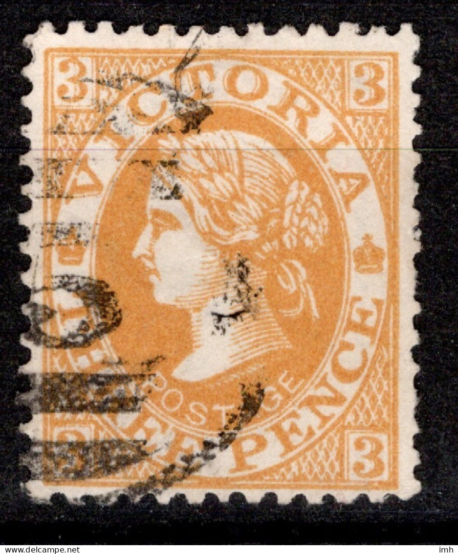 Vic 1905 SG 420 Victoria 3d Orange Brown £1.25 - Oblitérés