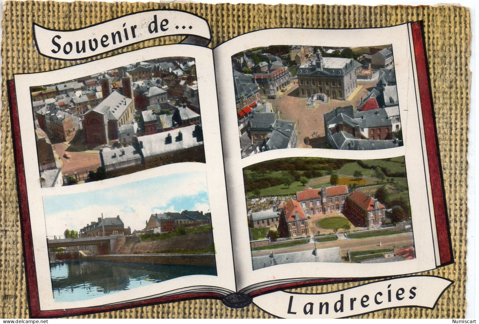 Landrecies Multi-vues Du Village LIvre Ouvert - Landrecies