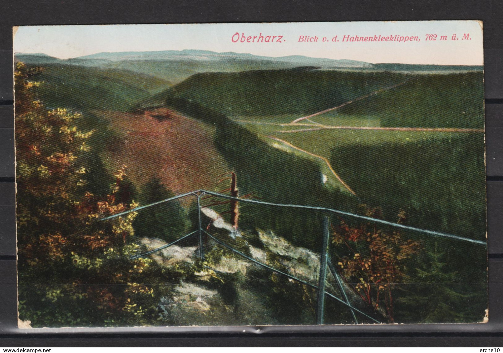 Blick Von Den Hahnenkleeklippen - Oberharz