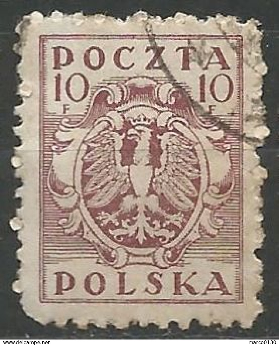 POLOGNE N° 161 OBLITERE - Usados