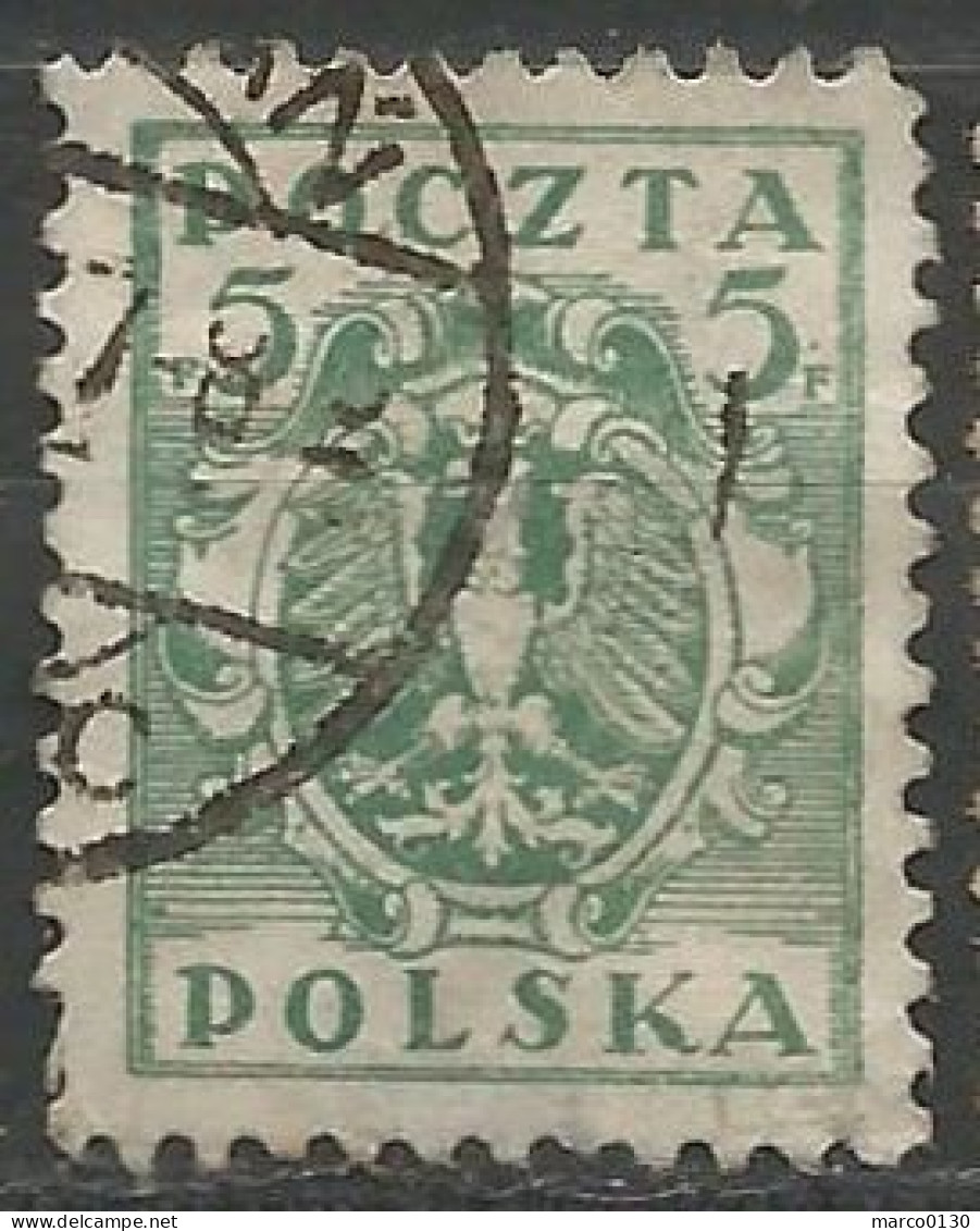 POLOGNE N° 160 OBLITERE - Used Stamps
