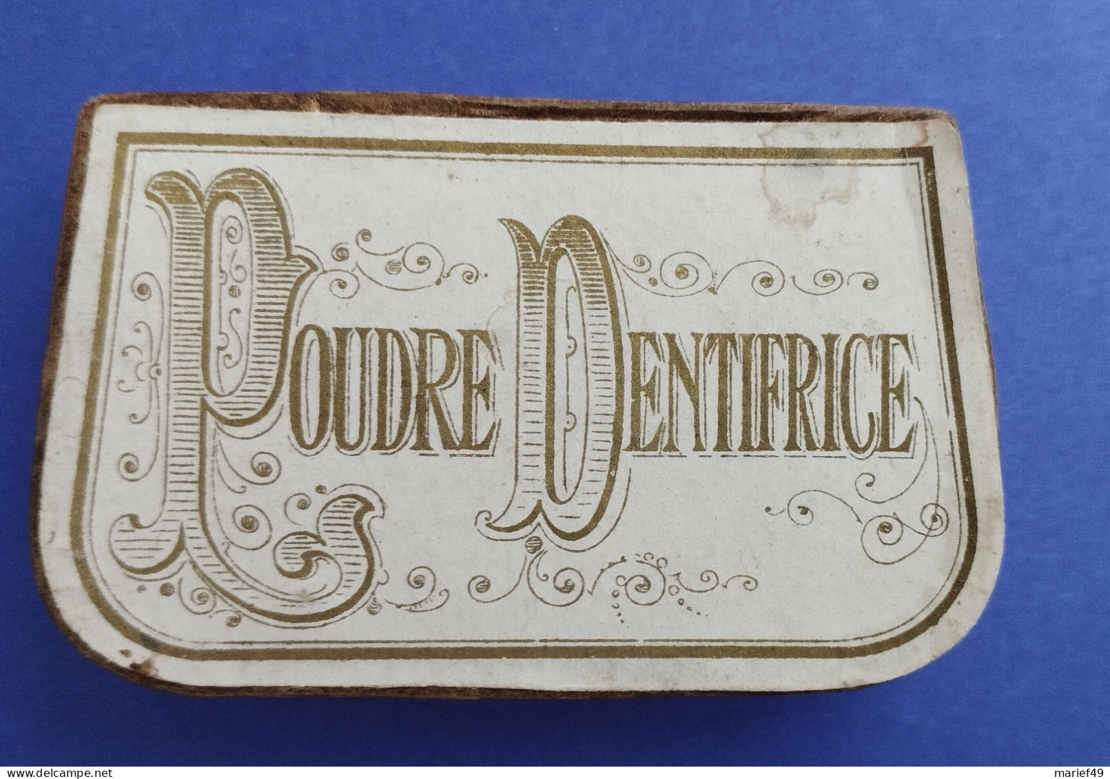 BOITE POUDRE DE DENTIFRICE ANCIENNE, CARTON - Produits De Beauté