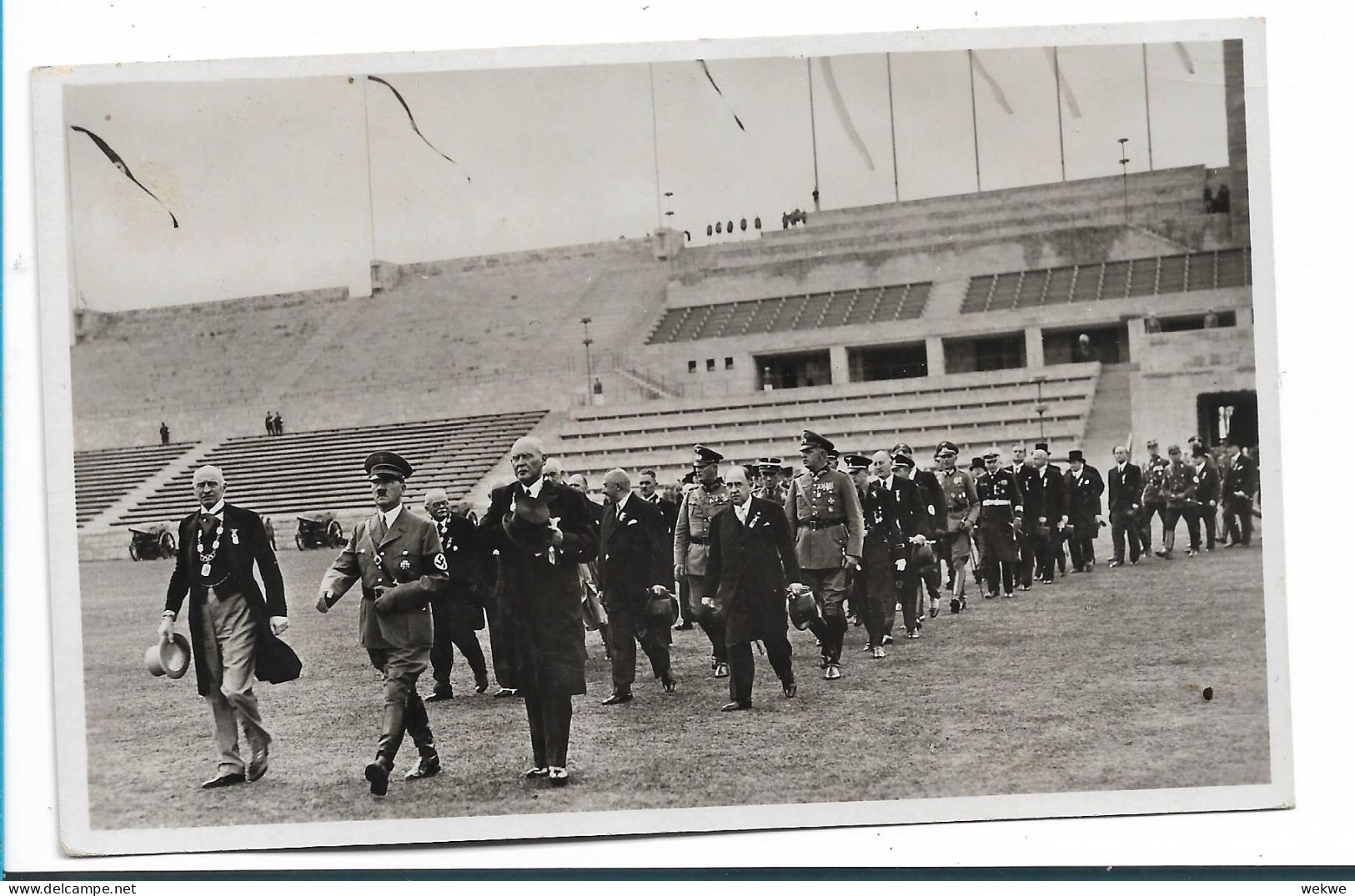 OY205 / OLYMPIADE 1936 - Amtliche Postkarte Zur Eröffnung Der Olympischen Spiele, 6.8.36 - Sommer 1936: Berlin