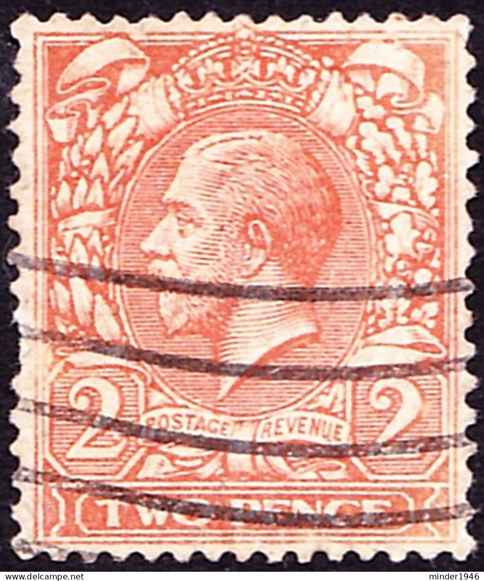 GREAT BRITAIN 1912 KGV 2d Orange Die I SG368 FU - Unused Stamps