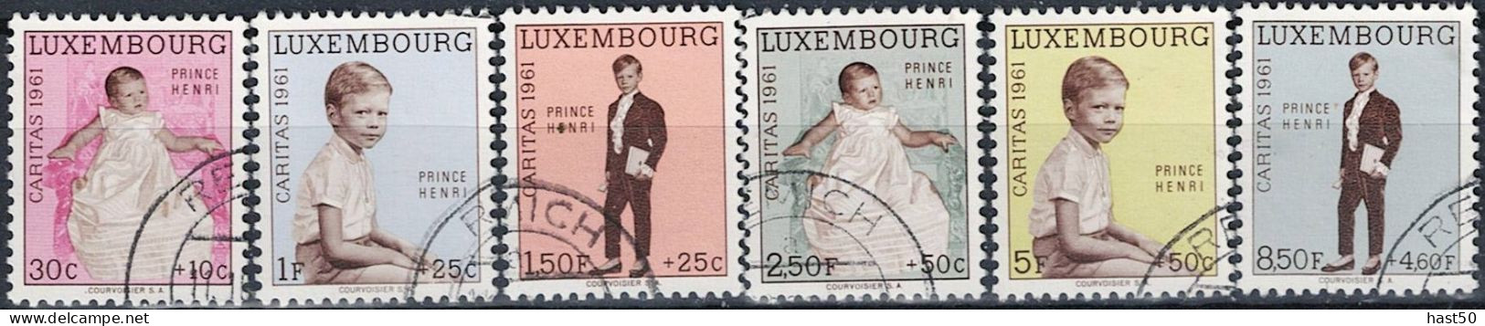 Luxemburg - Caritas (MiNr: 649/54) 1961 - Gest Used Obl - Oblitérés