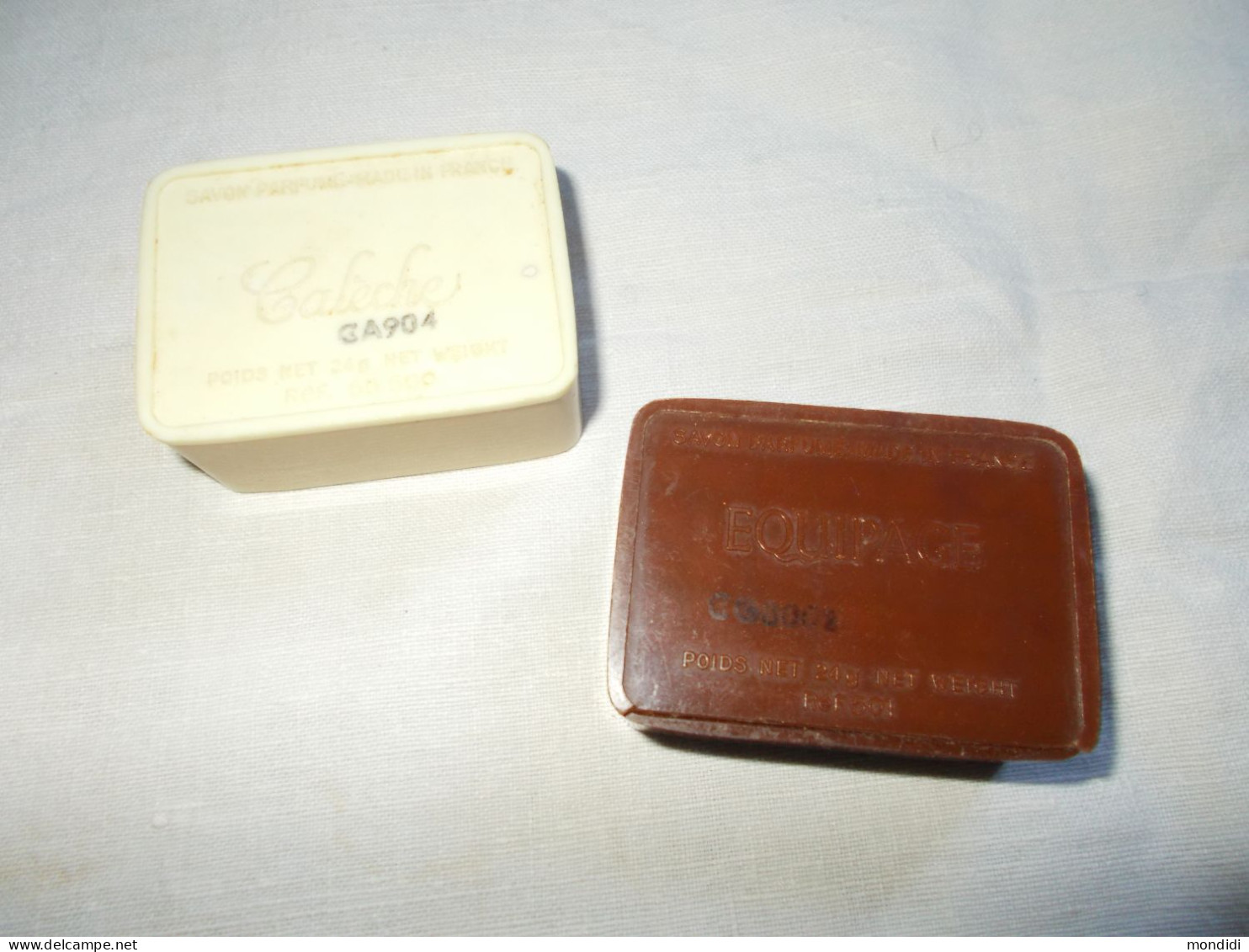 Lot 2 Boites Savon Hermès Calèche Et équipage Vintage Parfum Luxe - Productos De Belleza