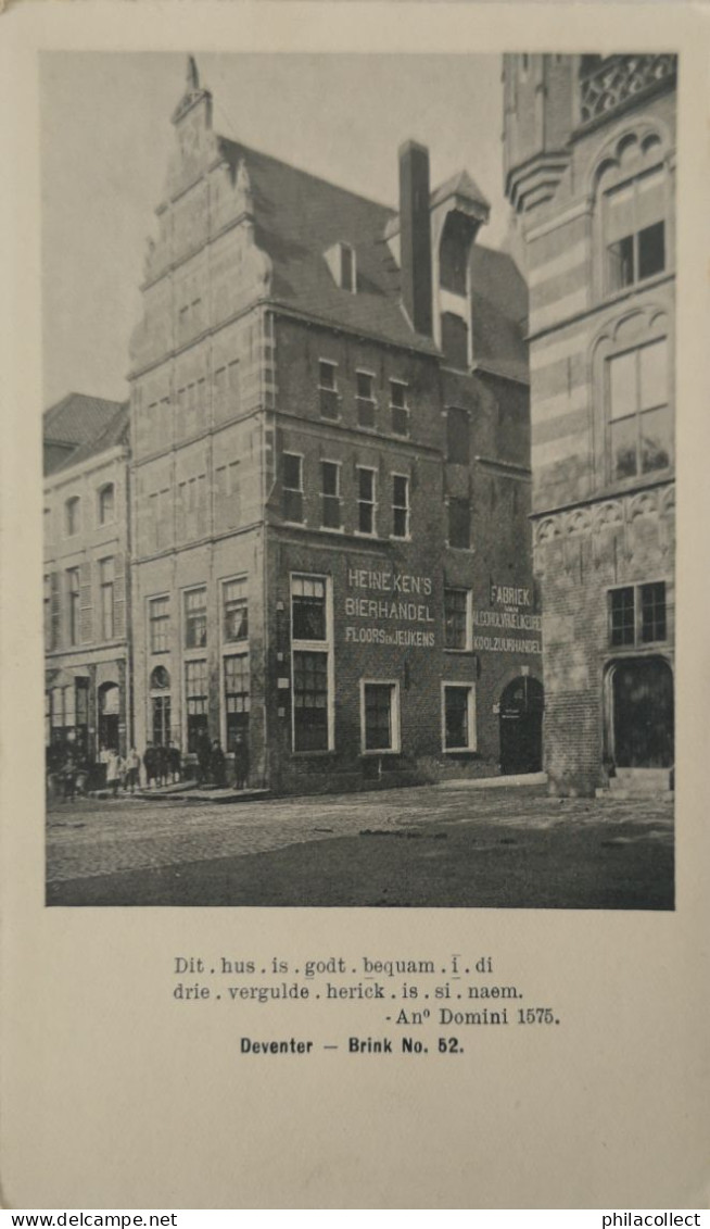 Deventer  (Ov.) Brink No. 52ca 1900 - Deventer
