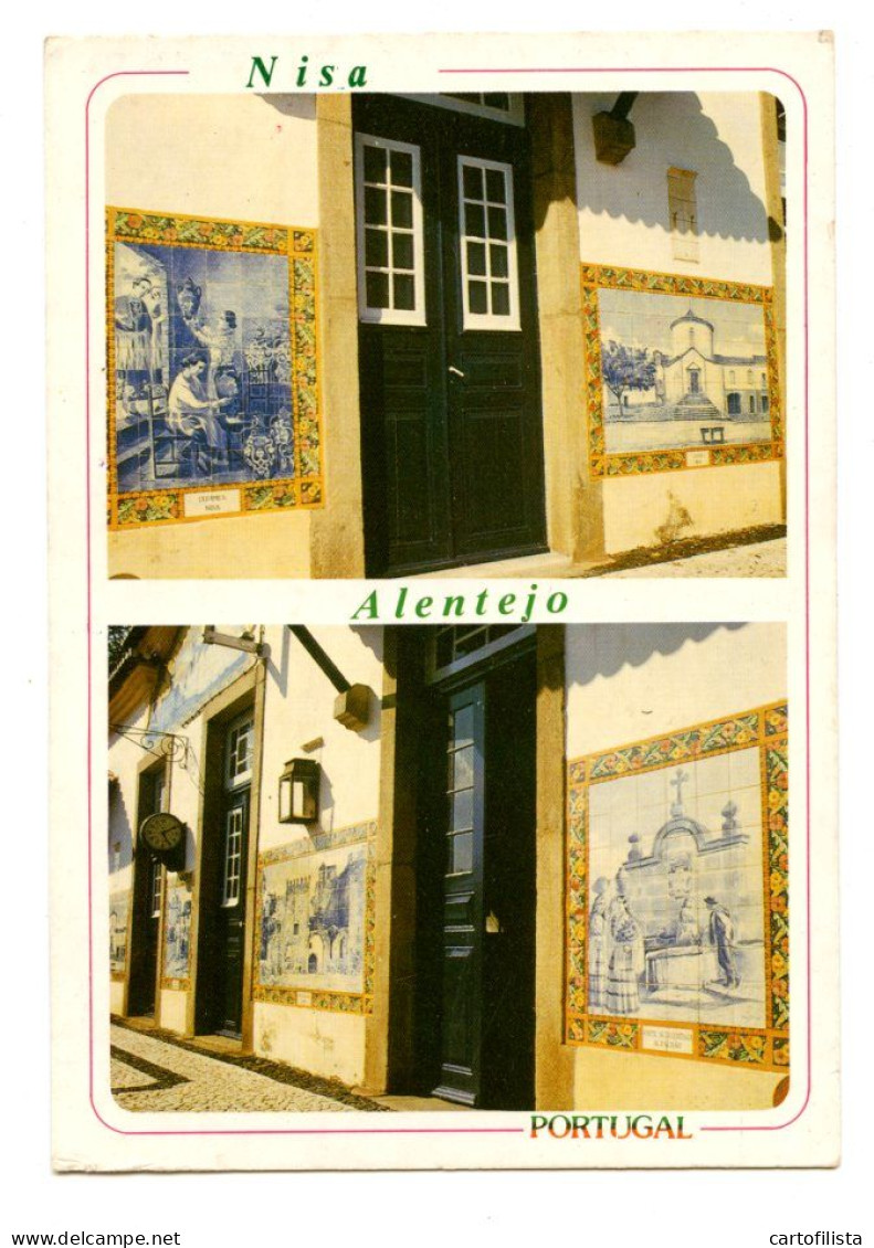 NISA, Portalegre - Estação De Caminhos De Ferro, Railway Station  (2 Scans) - Portalegre