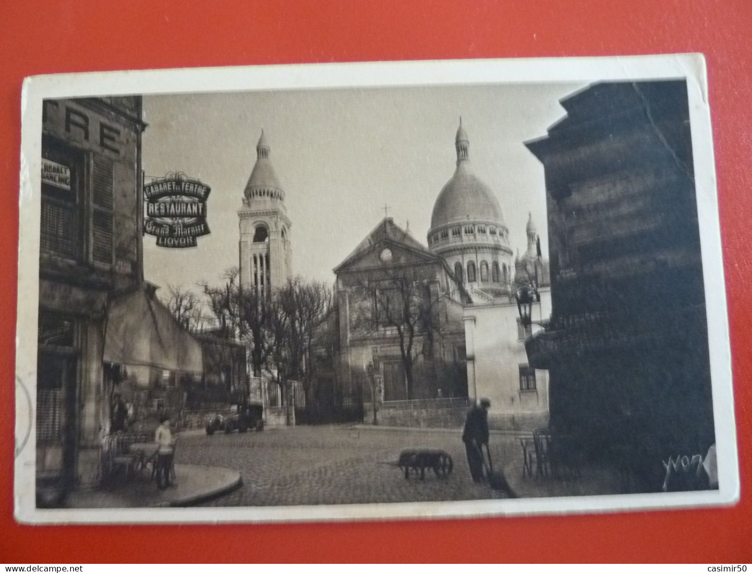 LE SACRE CŒUR VU DE LA PLACE DU TERTRE - Kerken