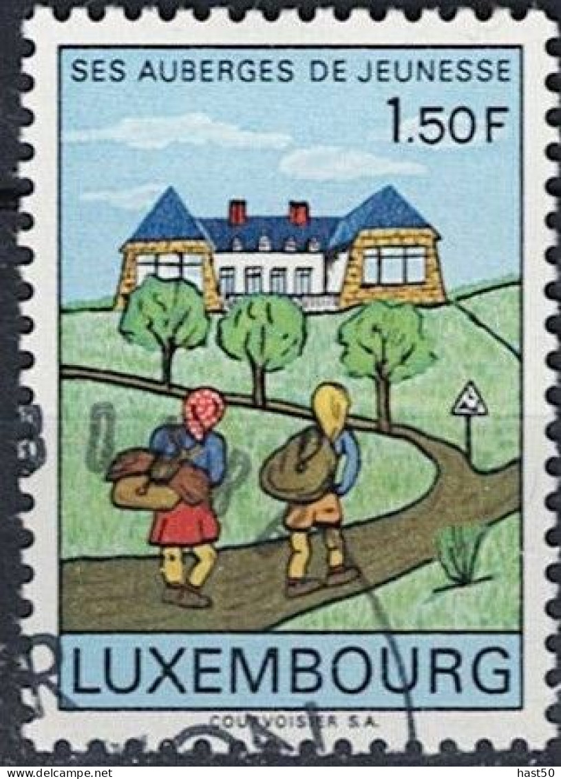 Luxemburg - Jugendherbergen (MiNr: 753) 1967 - Gest Used Obl - Oblitérés