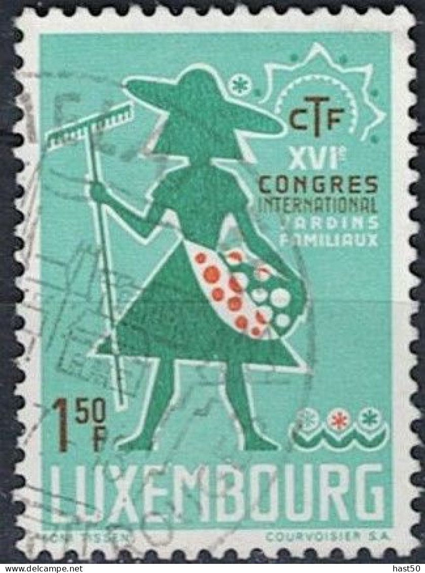 Luxemburg - Kleingärtnervereinigung In Luxemburg (MiNr: 756) 1967 - Gest Used Obl - Used Stamps