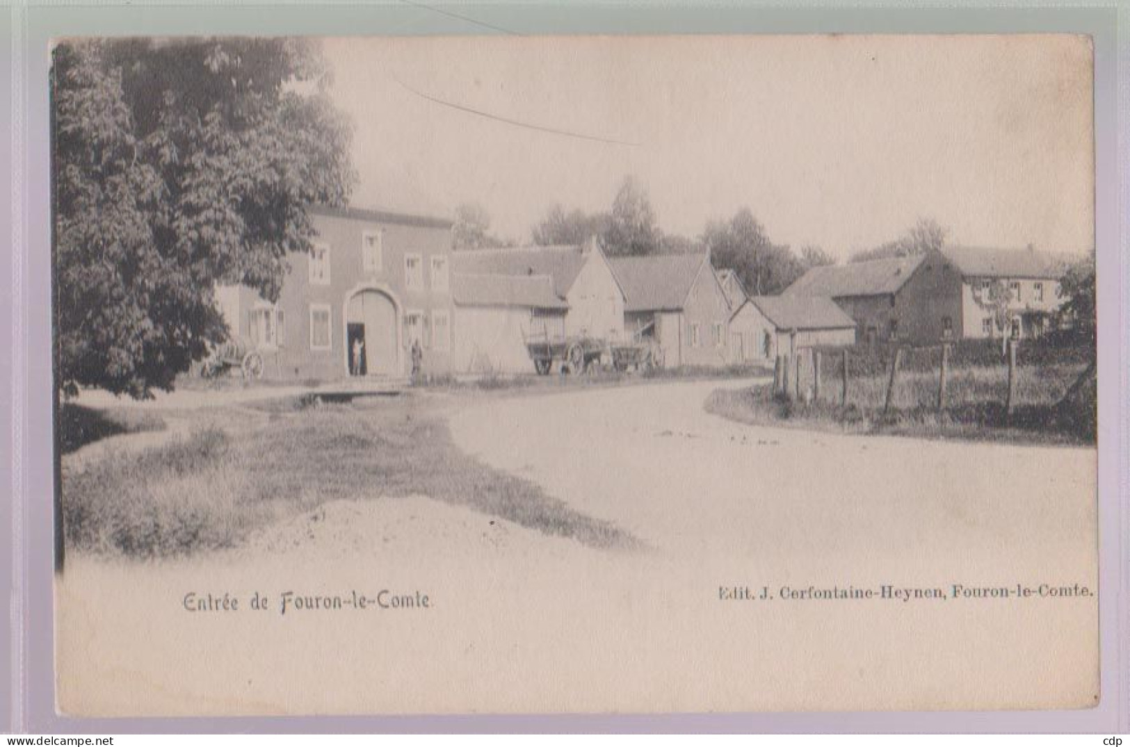 Cpa Fouron Le Comte   Ferme - Voeren