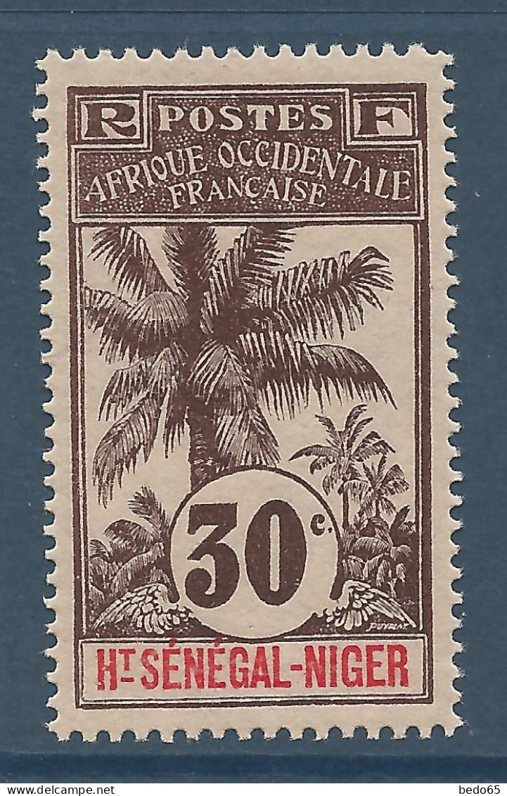 HT-SENEGAL ET NIGER N° 9 NEUF* TRACE DE CHARNIERE  / Hinge / MH - Unused Stamps