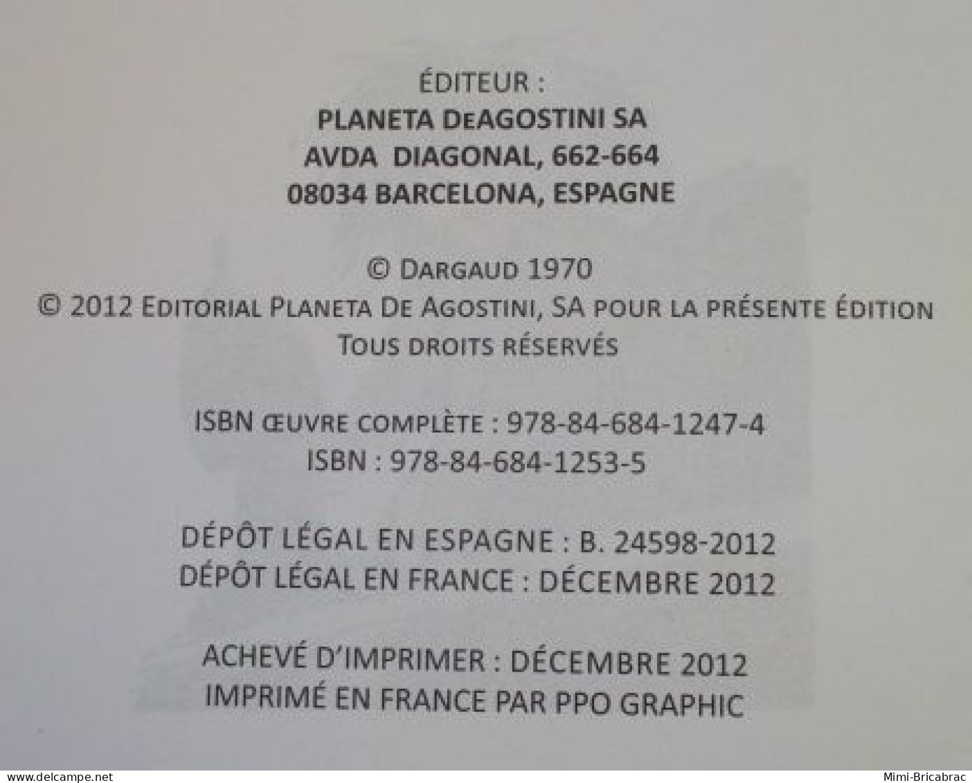 PDF2018 INTEGRALE BOB MORANE ALTAYA n°6 POUPEES OMBRE JAUNE VERNES VANCE exc. état  édition de 2013/14 valait 7,99€