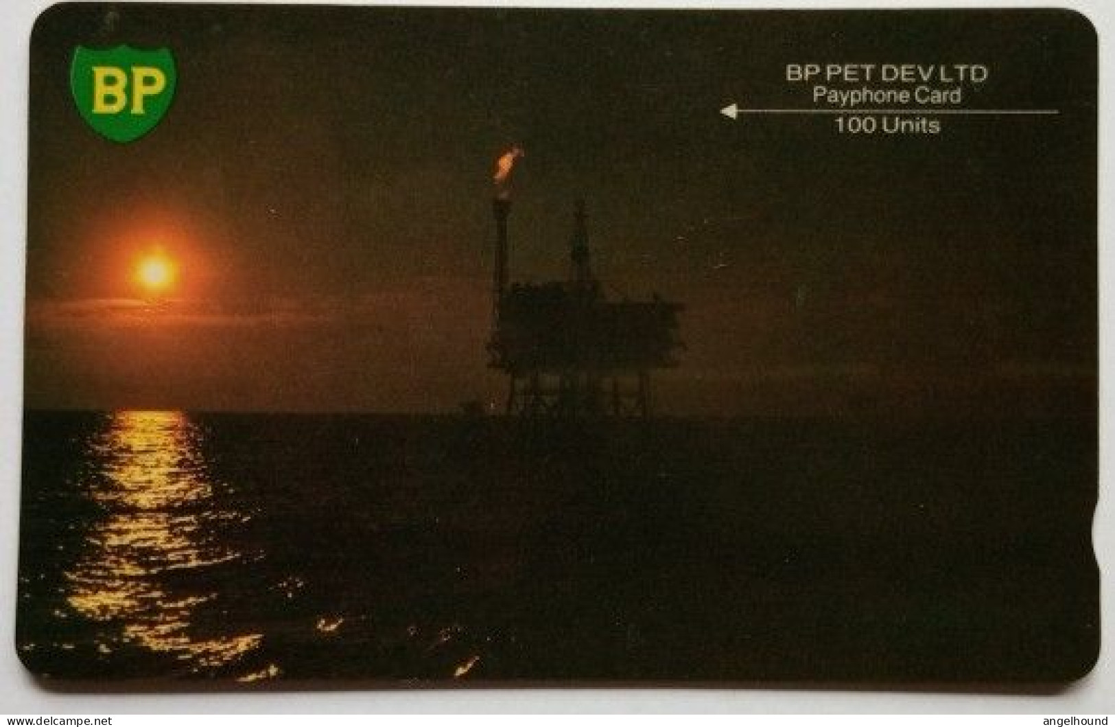 UK Oil  Rigs 100 Units BP  3BPPA ( Small Logo- Shallow Notch  ) - [ 2] Oil Drilling Rig